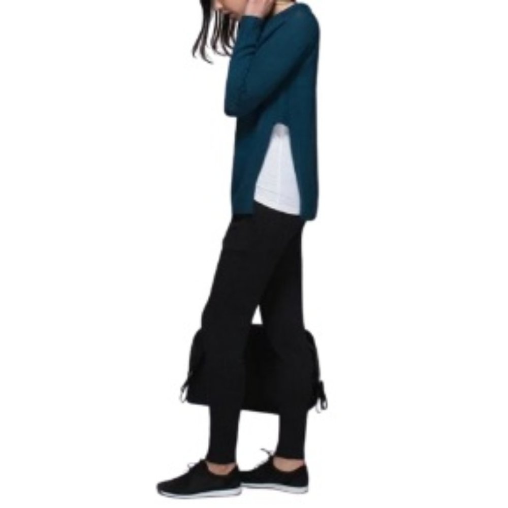 Lululemon Yin To You Sweater Alberta Lake Blue